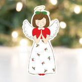 Christmas Angel Vinyl Sticker